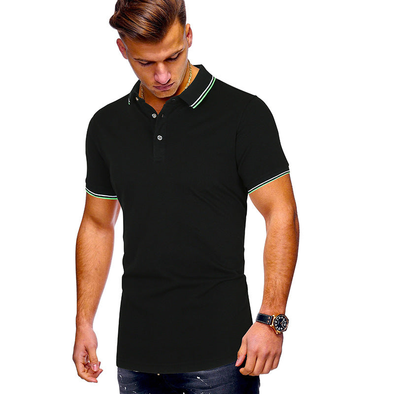 Herren Poloshirt mit modernen Akzenten Berg-Feldt