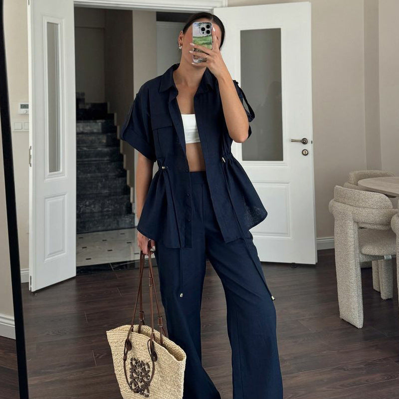 Trendiges Damen-Outfit: Weite Hose & lockeres Oberteil von berg-feldt