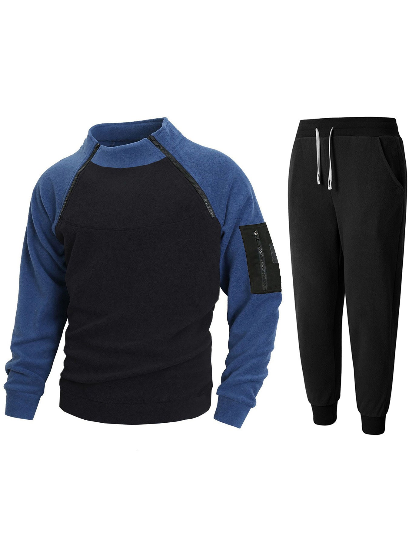 Haut de sport pour hommes avec fermeture éclair fonctionnelle et jogging confortable Berg-Feldt