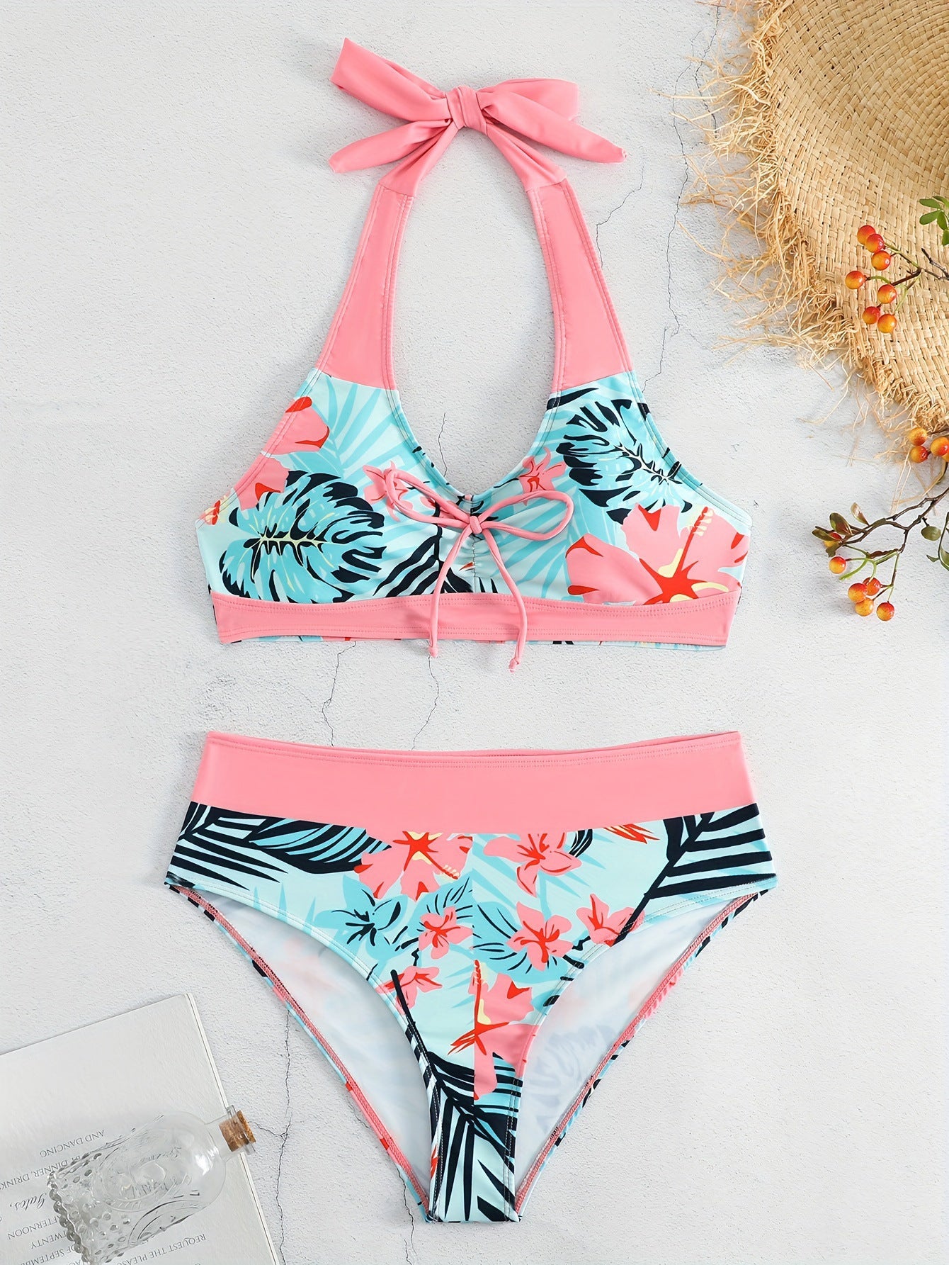 Ensemble bikini pour femme coupe fantaisie et bretelles réglables, de berg-feldt