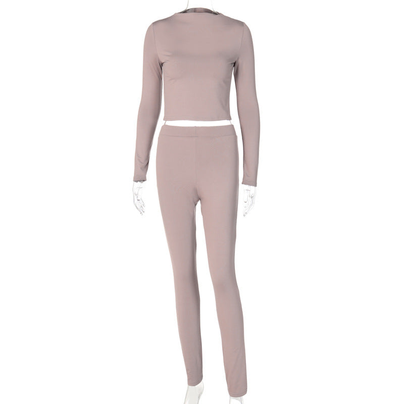 Ensemble Sportif Femme : Top Manches Longues & Legging Taille Haute (berg-feldt)
