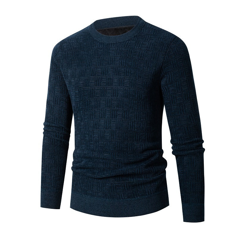 Herren modischer Strickpullover mit einzigartigem Strukturdesign Berg-Feldt