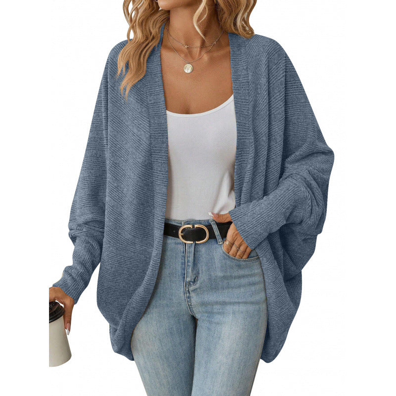 Cardigan décontracté coupe oversize avec manches amples Berg-Feldt pour femmes