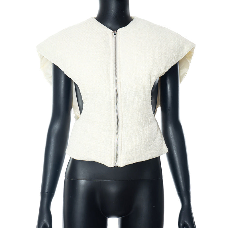 Chemisier moderne zippé en forme de cocon pour femme Berg-feldt