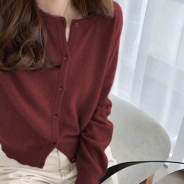 Cardigan fin pour femme avec boutons et matière douce Berg-Feldt