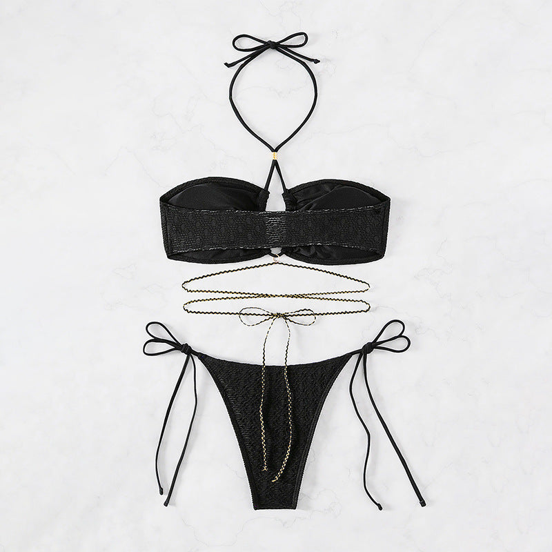 Ensemble bikini pour femme avec bretelles réglables et détails brillants berg-feldt