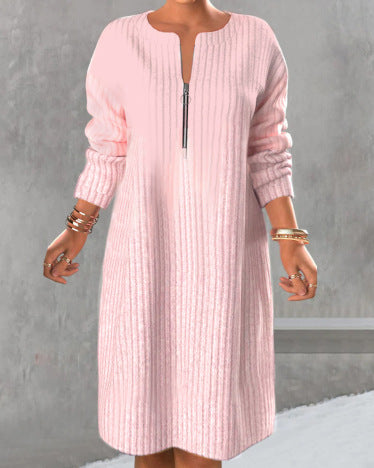 Robe femme Berg-Feldt zippée texturée