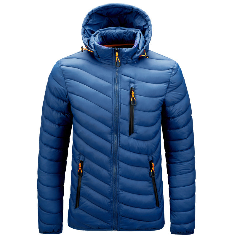 Berg-Feldt | Herren-Steppjacke mit Kapuze - Sverre