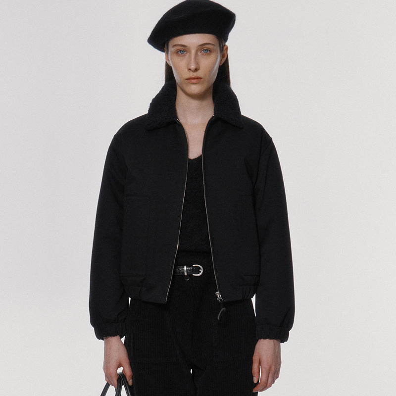 Veste moderne pour femme avec col doublé doux et poignets élastiques de berg-feldt