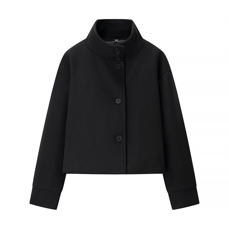 Veste courte tendance pour femme avec col montant et boutons pratiques Berg-Feldt