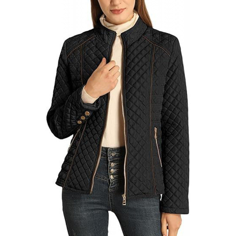 Veste de loisirs matelassée à col montant pour femmes Berg-Feldt