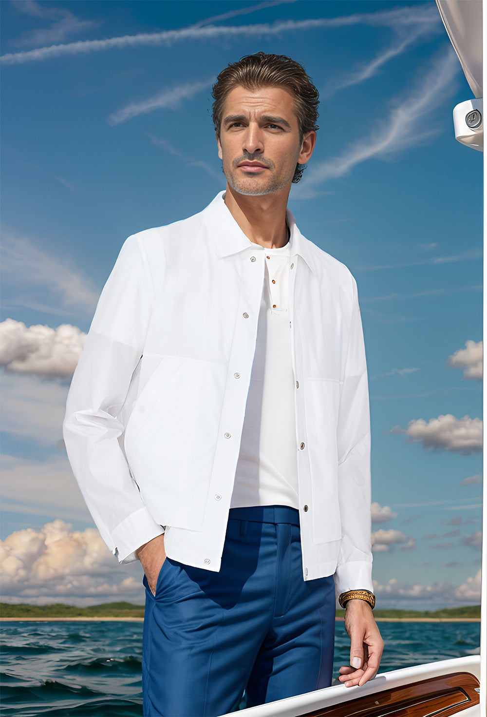 Herren leichte Outdoor-Jacke Berg-Feldt