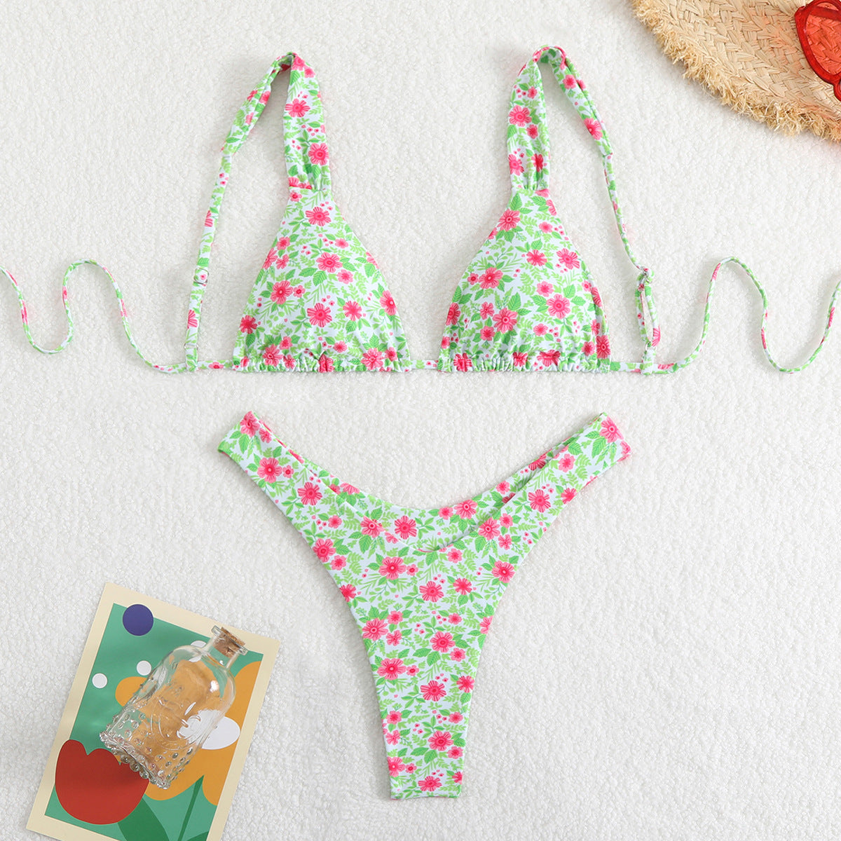 Ensemble de bikini triangle avec bretelles réglables pour femme berg-feldt