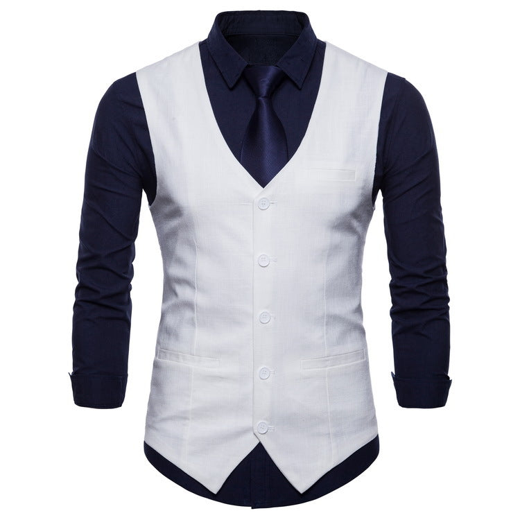 Gilet de costume élégant pour homme avec poches pratiques et design détaillé Berg-Feldt