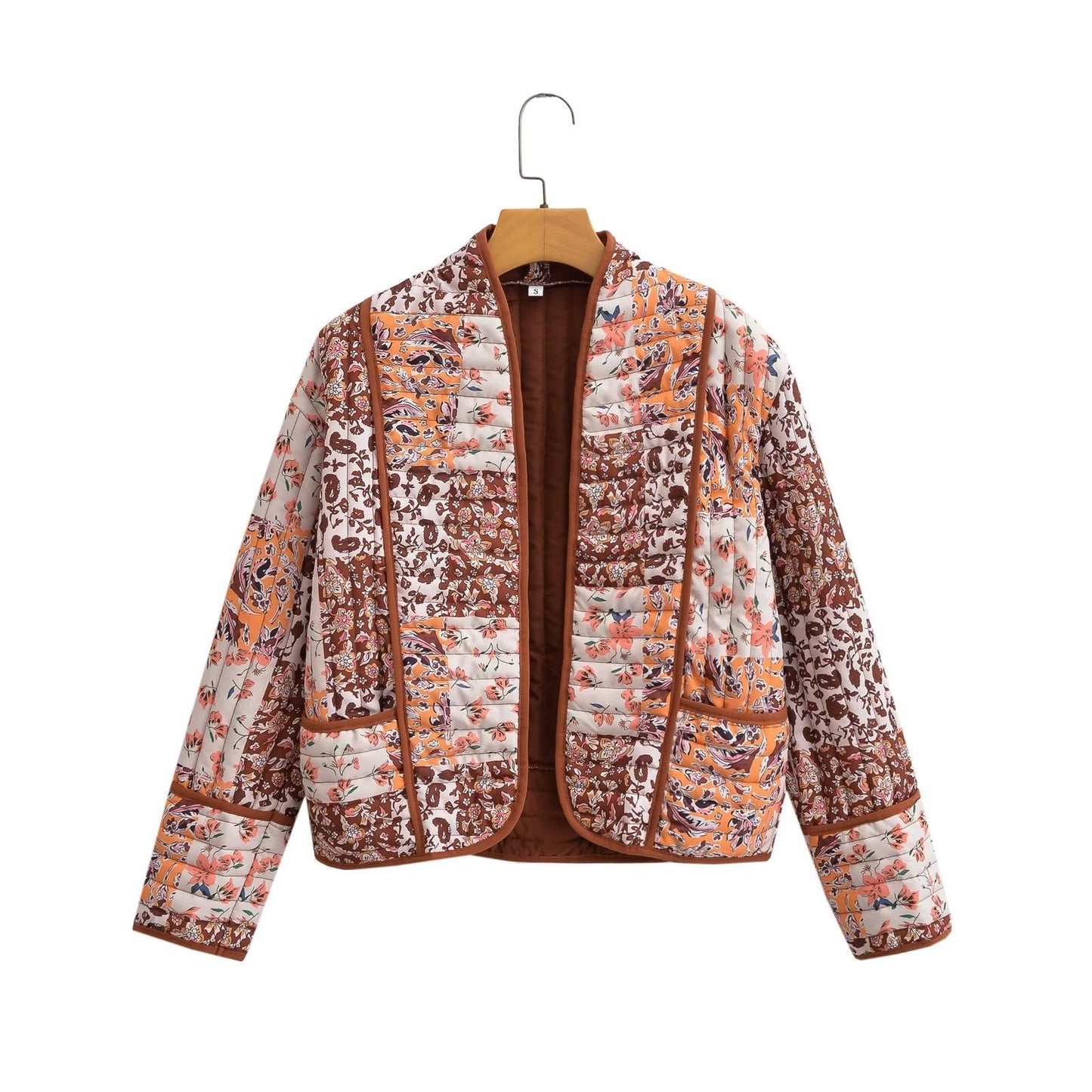 Veste matelassée à fleurs Berg-Feldt pour femme