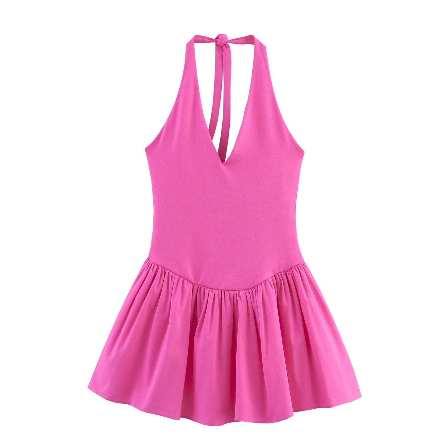 A-Linie Damen Kleid mit Halterneck und ausgestelltem Rock von berg-feldt