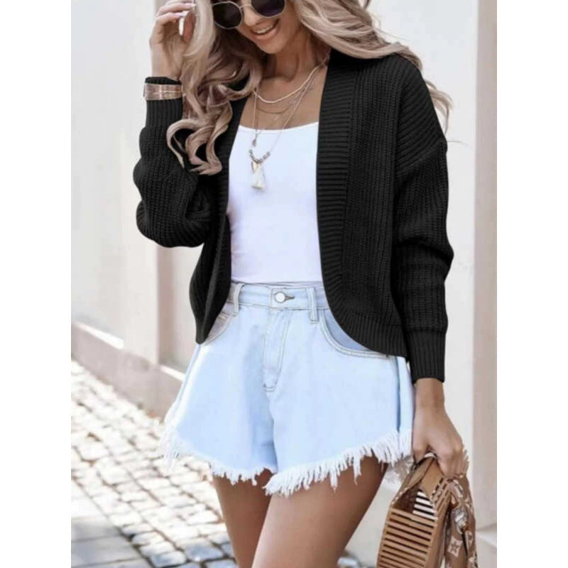 Cardigan côtelé ouvert femme Berg-Feldt