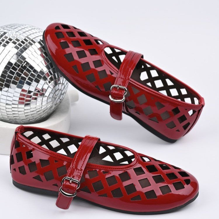 Ballerines souples pour femme en matière respirante de berg-feldt