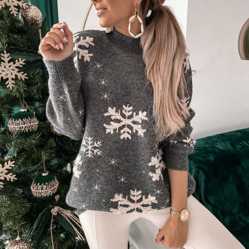 Berg-Feldt | Pull de Noël tricoté à motif de rennes