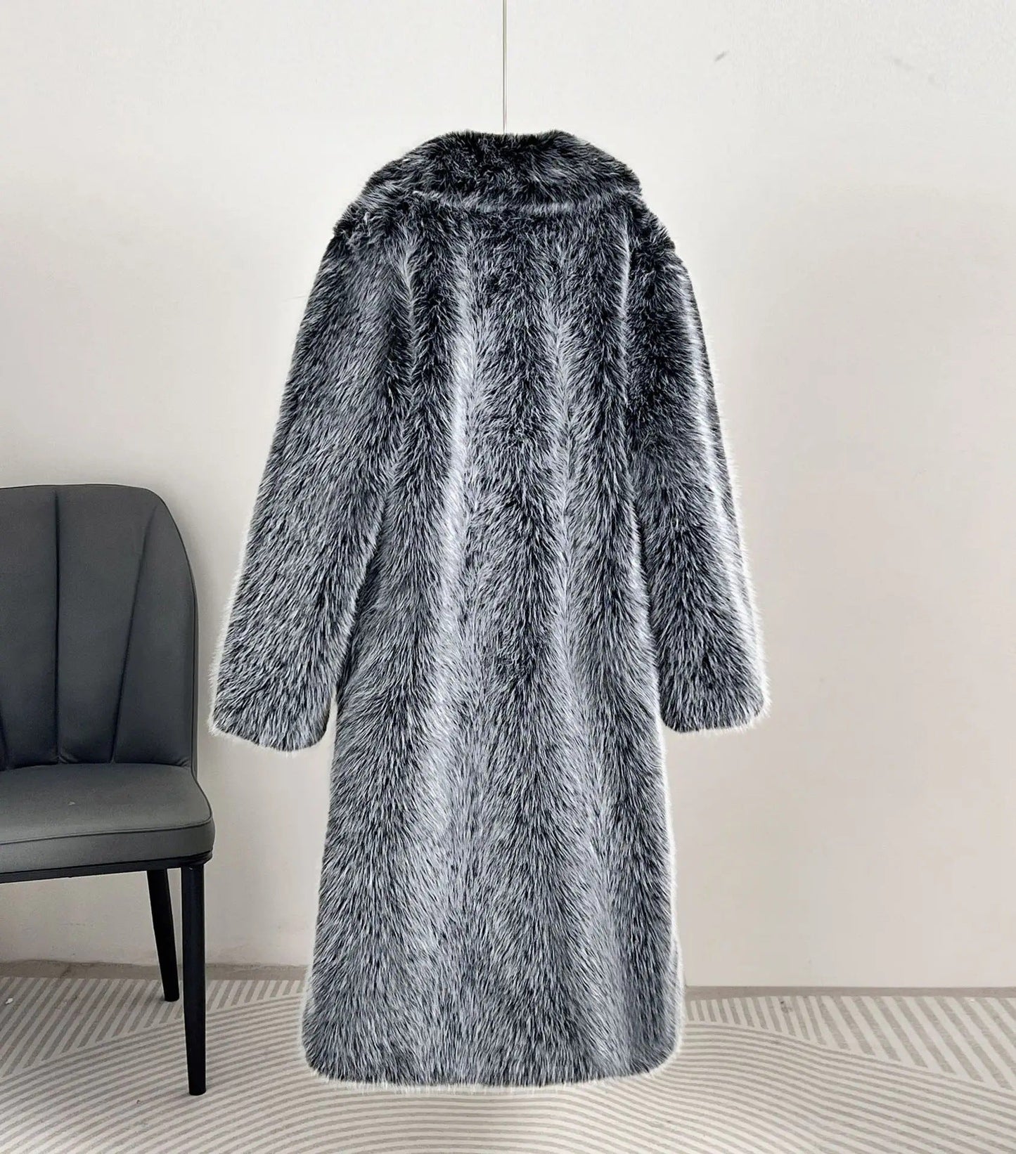 Manteau de luxe en fausse fourrure pour femmes Berg-Feldt