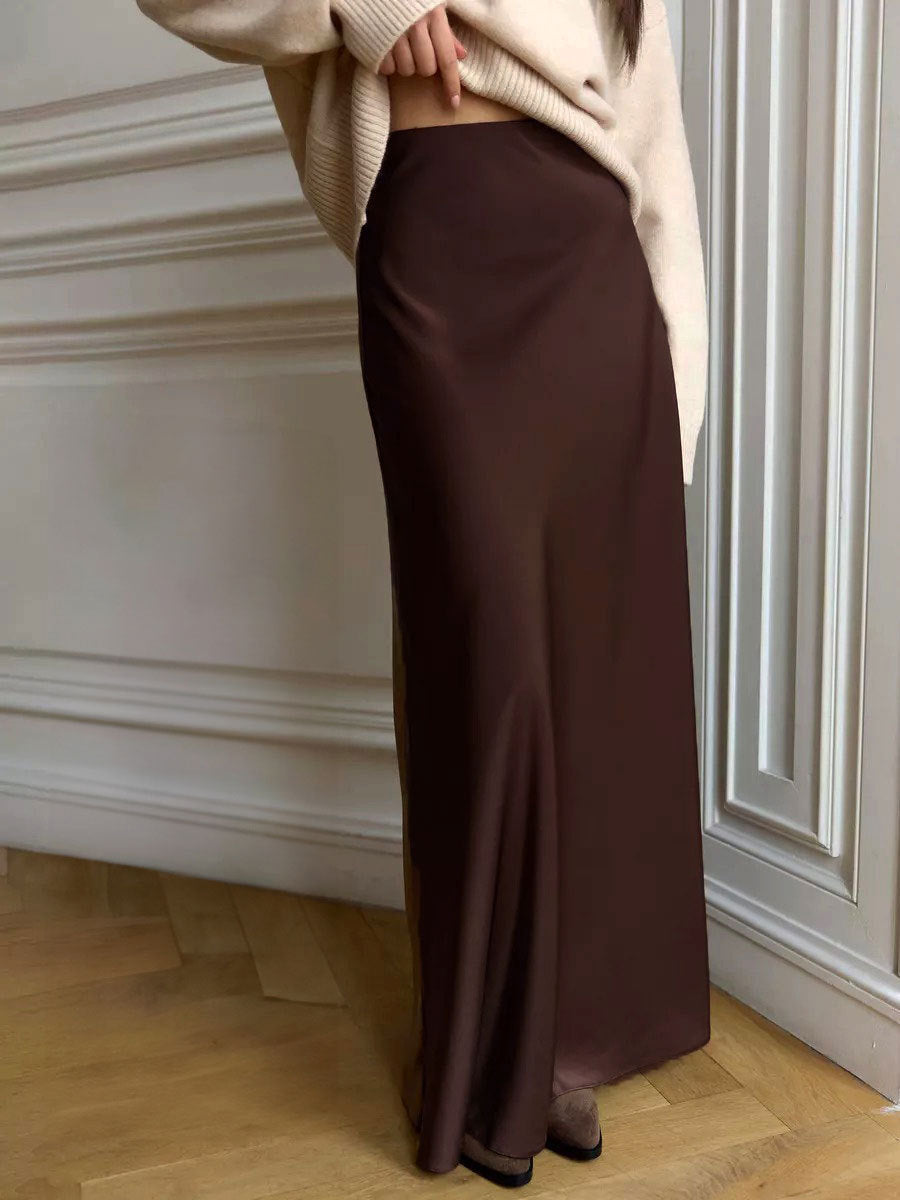 Elegant Women's Slit Maxi Skirt berg-feldt