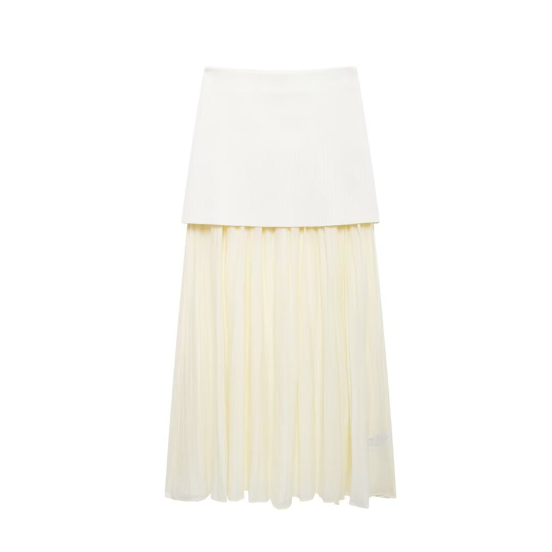Maxikleid für Damen, mehrlagig, gefaltet, Berg-Feldt