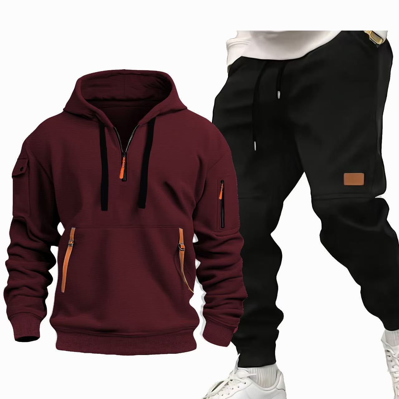Herren Funktions-Hoodie und Jogginghose Set Berg-Feldt