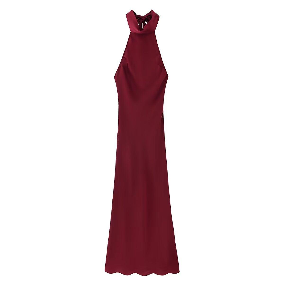 Robe d'été longue et légère sans manches Fudus