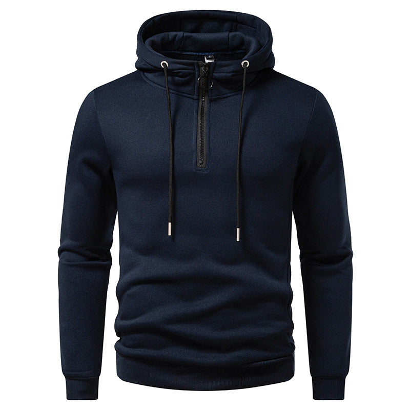 Herren Kapuzenpullover mit modernem Reißverschluss und atmungsaktivem Material Berg-Feldt