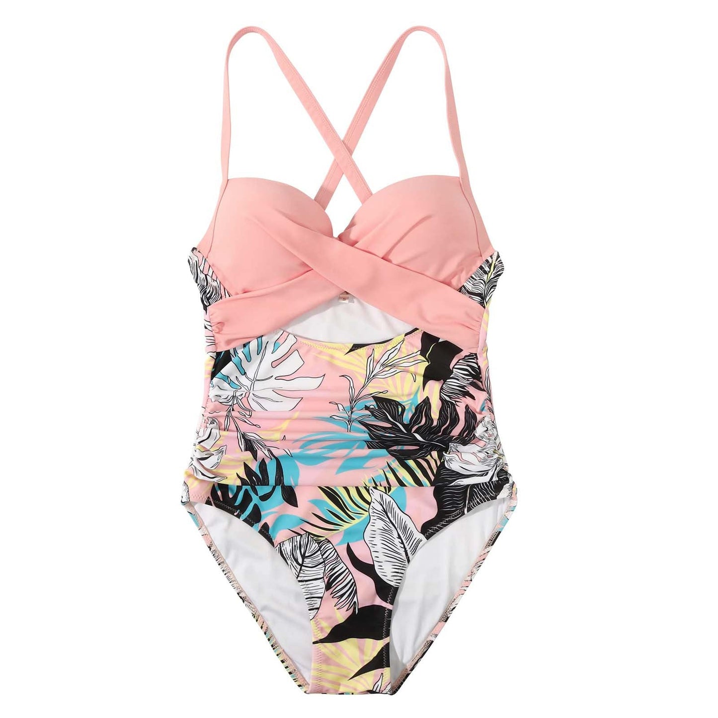 Maillot de bain femme Berg-Feldt avec découpes et dos croisé