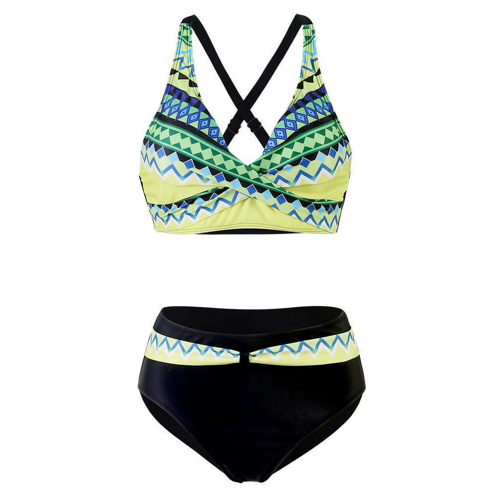 Sport-Bikini-Set für Damen, hochgeschnitten, berg-feldt