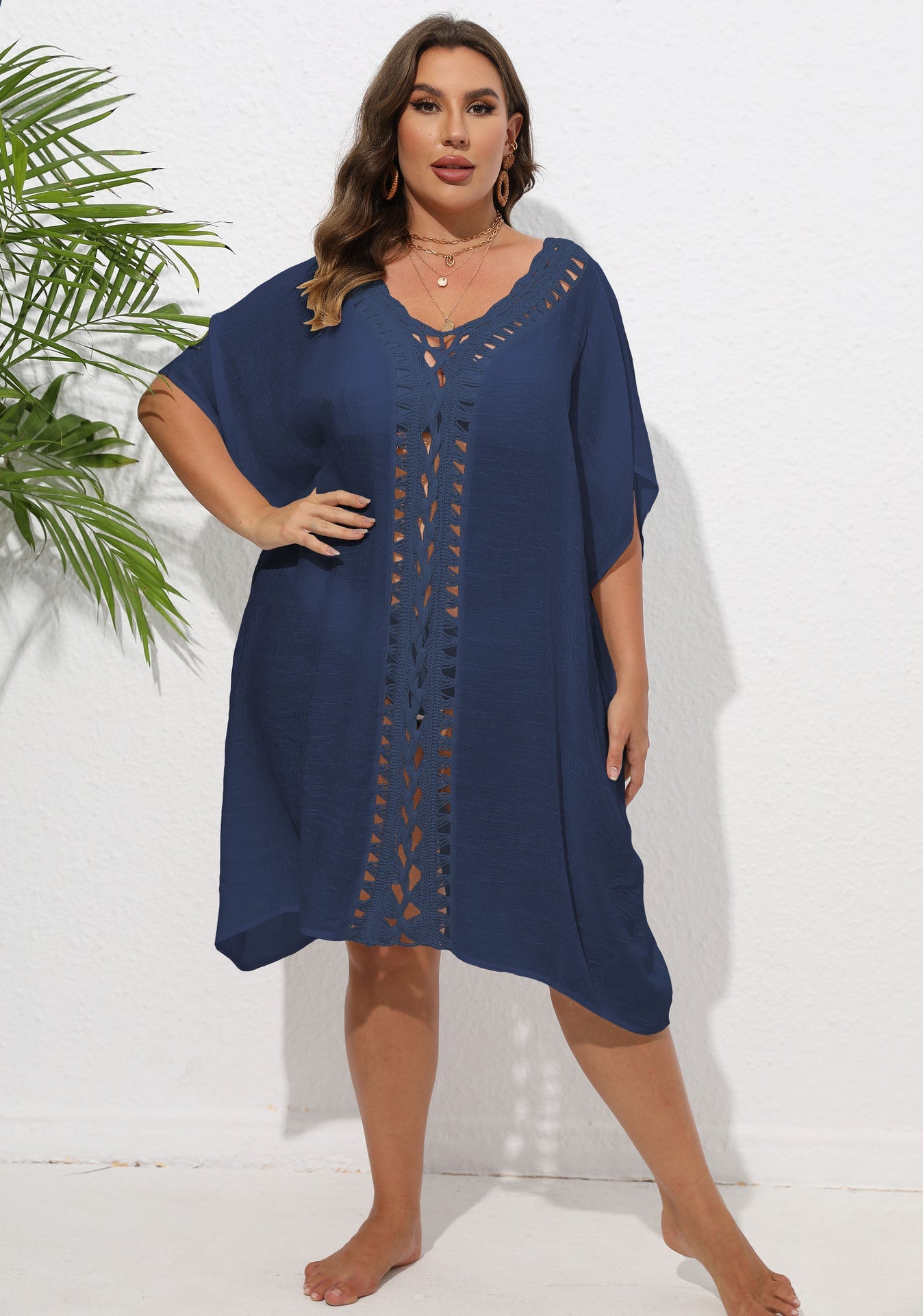 Kaftan de plage bohème au crochet par berg-feldt