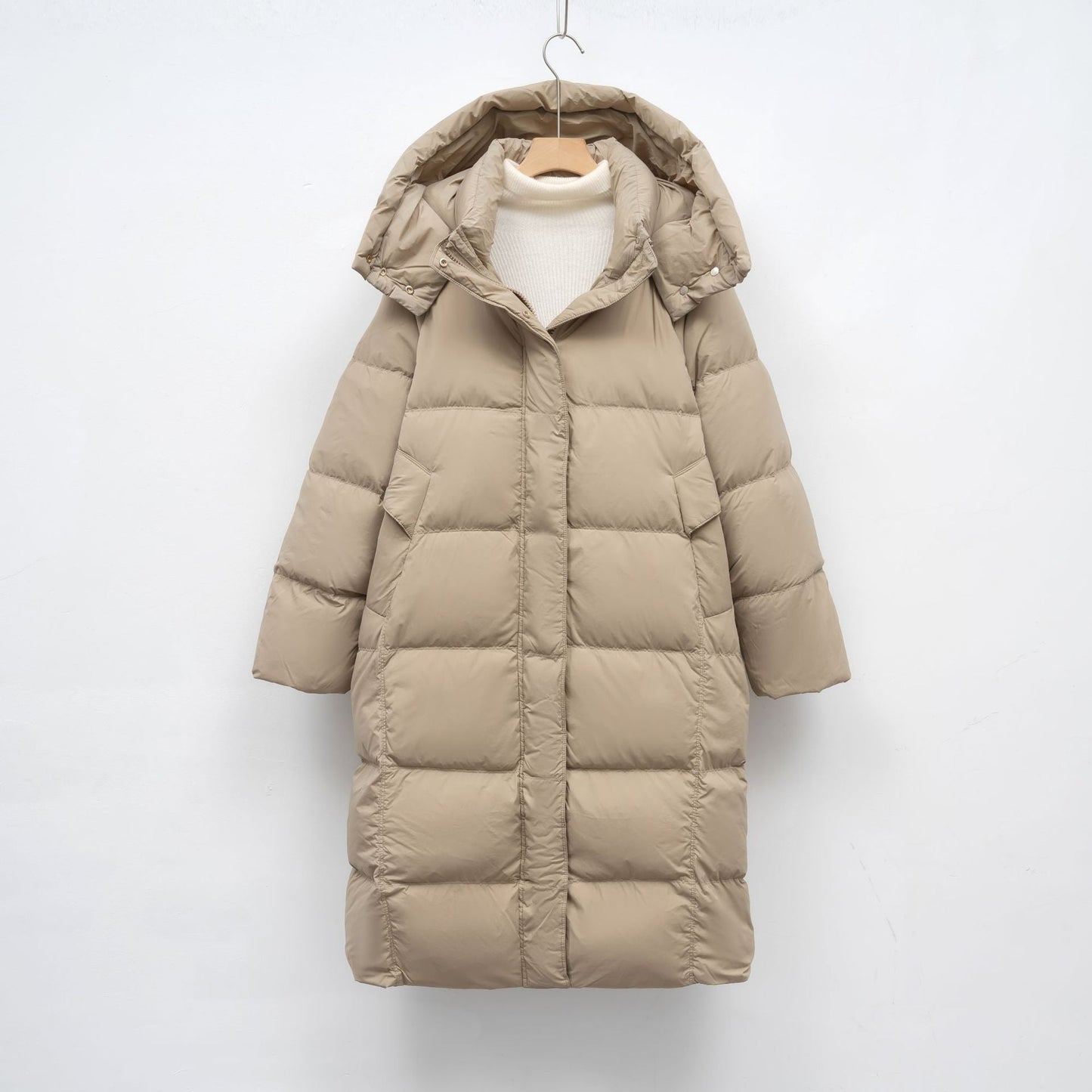 Doudoune longue pour femme avec capuche ajustable et doublure luxueuse Berg-Feldt