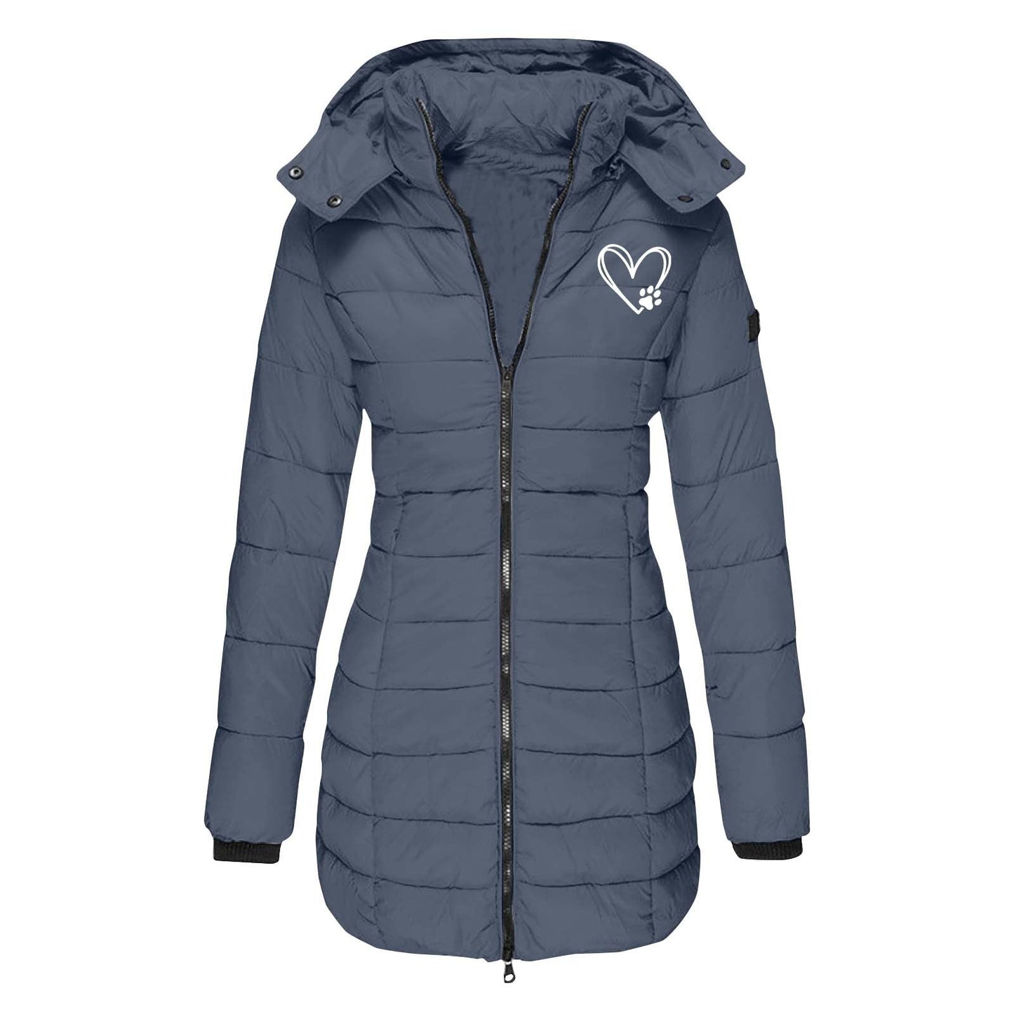 Veste d'hiver matelassée pour femme avec capuche amovible Berg-Feldt