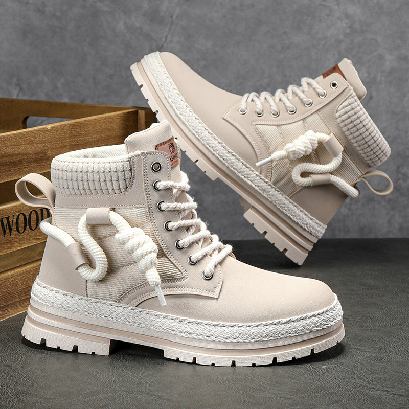 Damenstiefel d'hiver tendance et confortables à col haut et semelle antidérapante Berg-Feldt