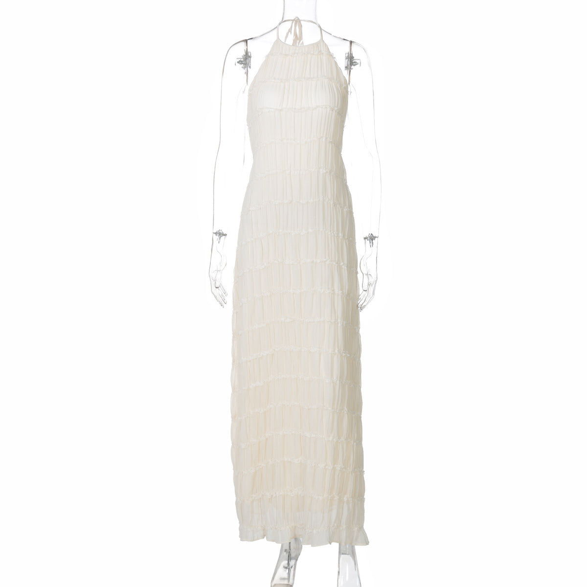 Elegantes Maxikleid für Damen mit raffiniertem Wickeldesign und schmeichelnder Raffung von berg-feldt