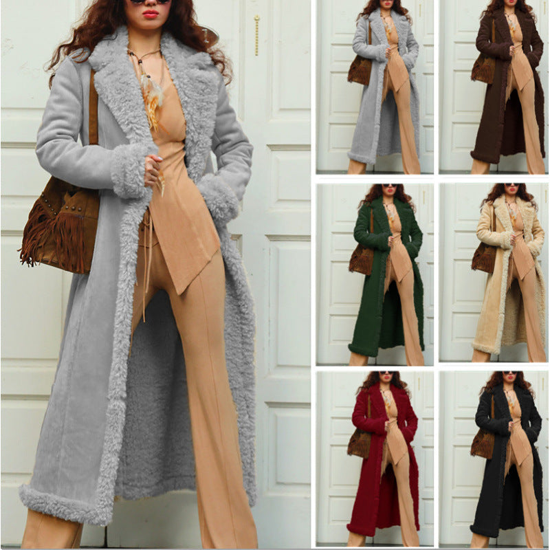 Manteau de luxe en fausse fourrure pour femme Berg-Feldt