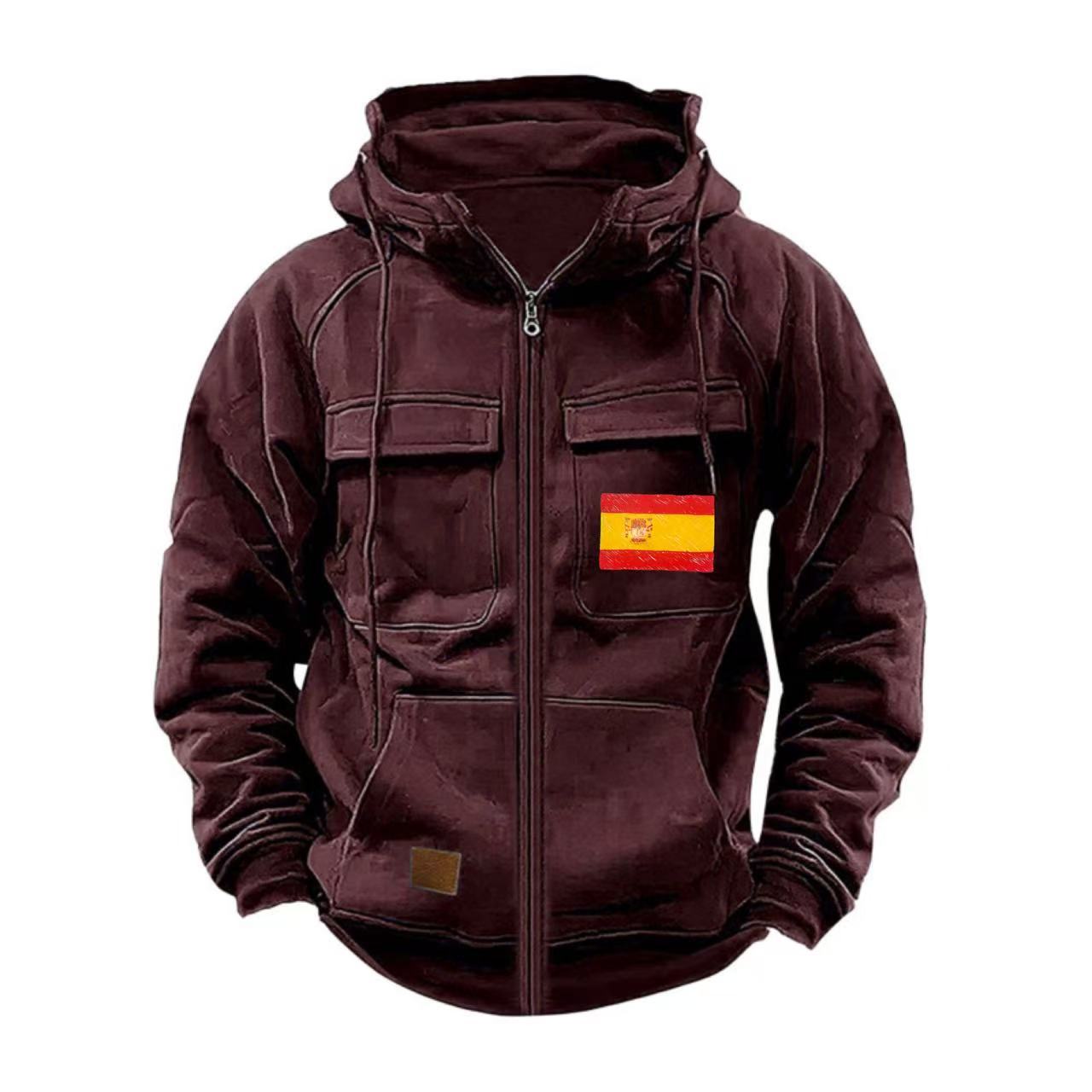Herren funktionale Jacke mit mehreren Taschen Berg-Feldt