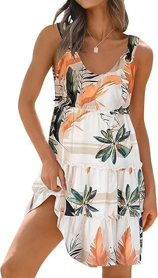 Robe de plage femme berg-feldt à décolleté plongeant et motifs fantaisie