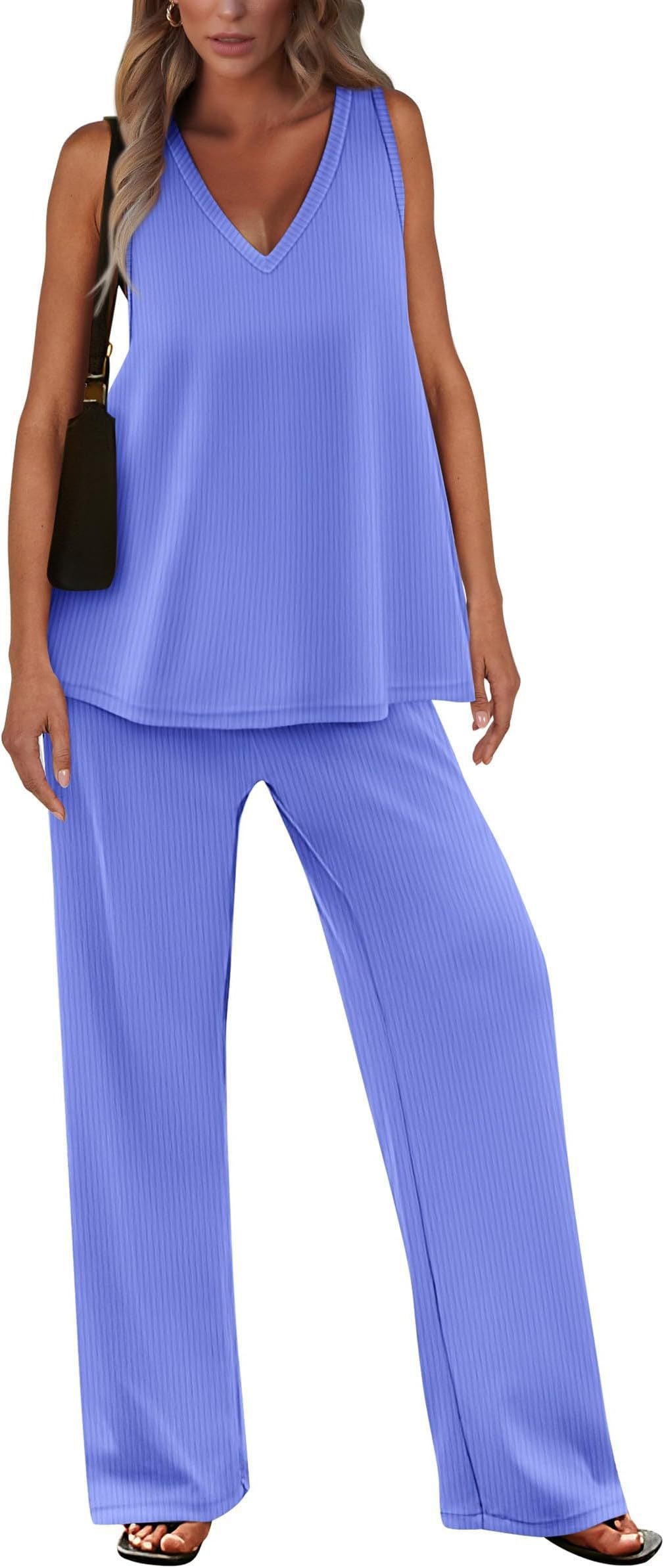 Ensemble de loungewear pour femme, tricot coupe décontractée, berg-feldt