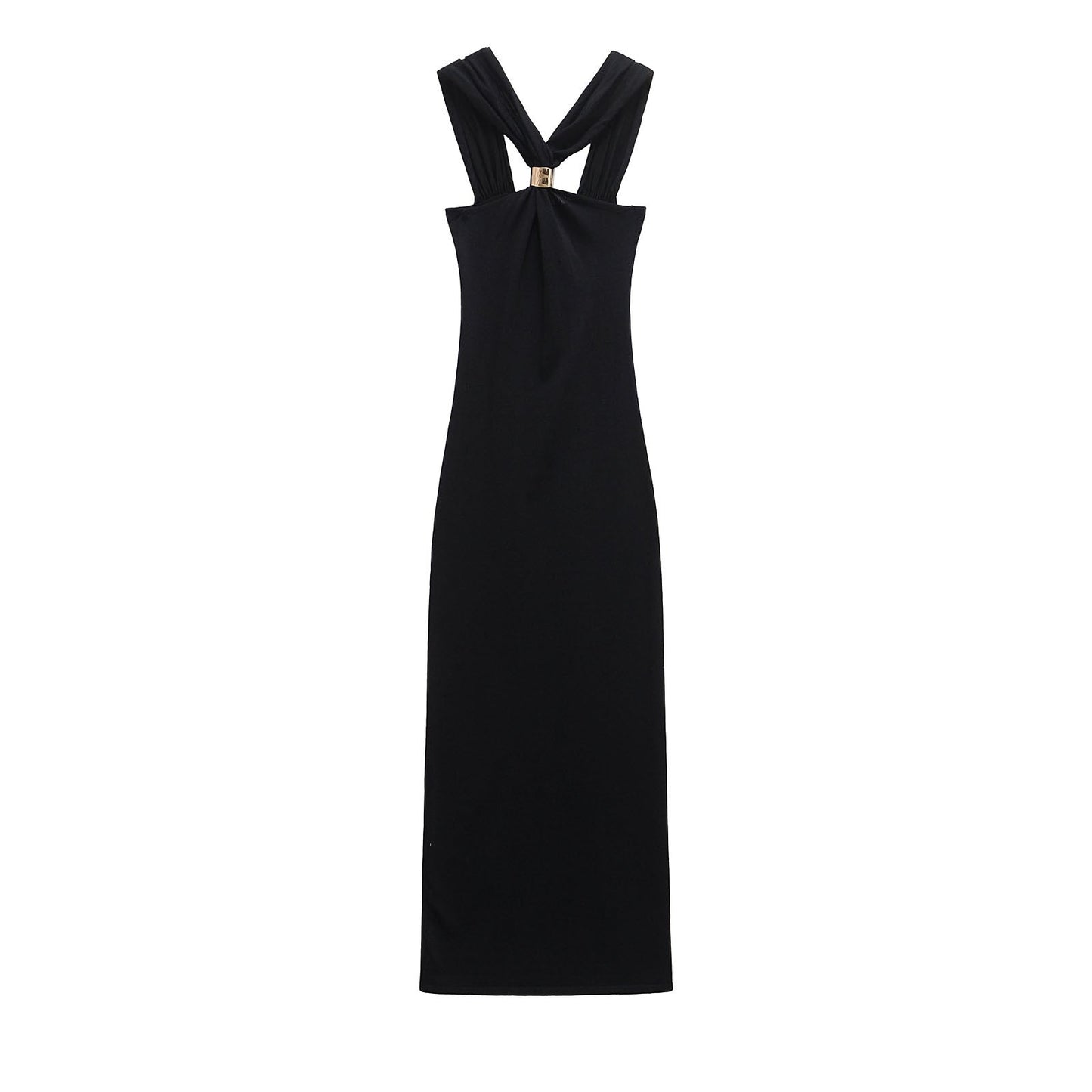 Elegantes Maxikleid für Damen mit besonderem Rückendesign von berg-feldt