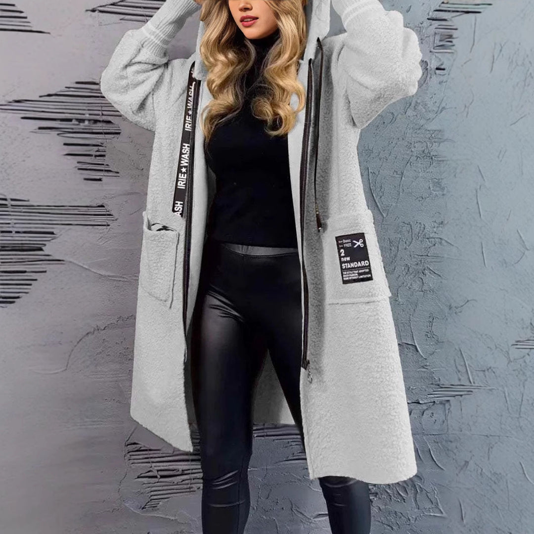 Veste Teddy Douillette avec Poches Pratiques Femme Berg-Feldt