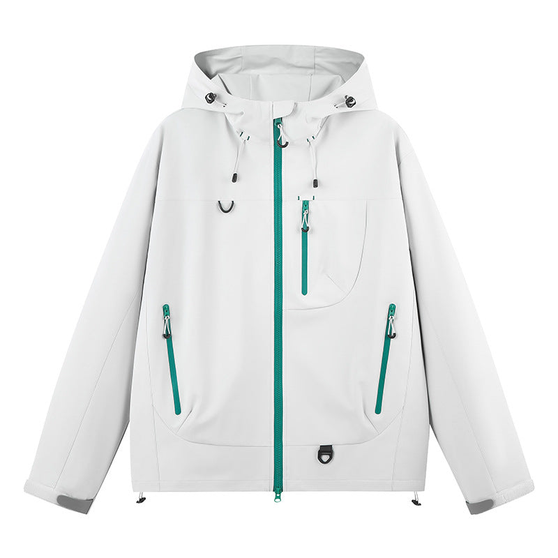 Veste de sport d’extérieur imperméable pour femme avec capuche réglable Berg-Feldt