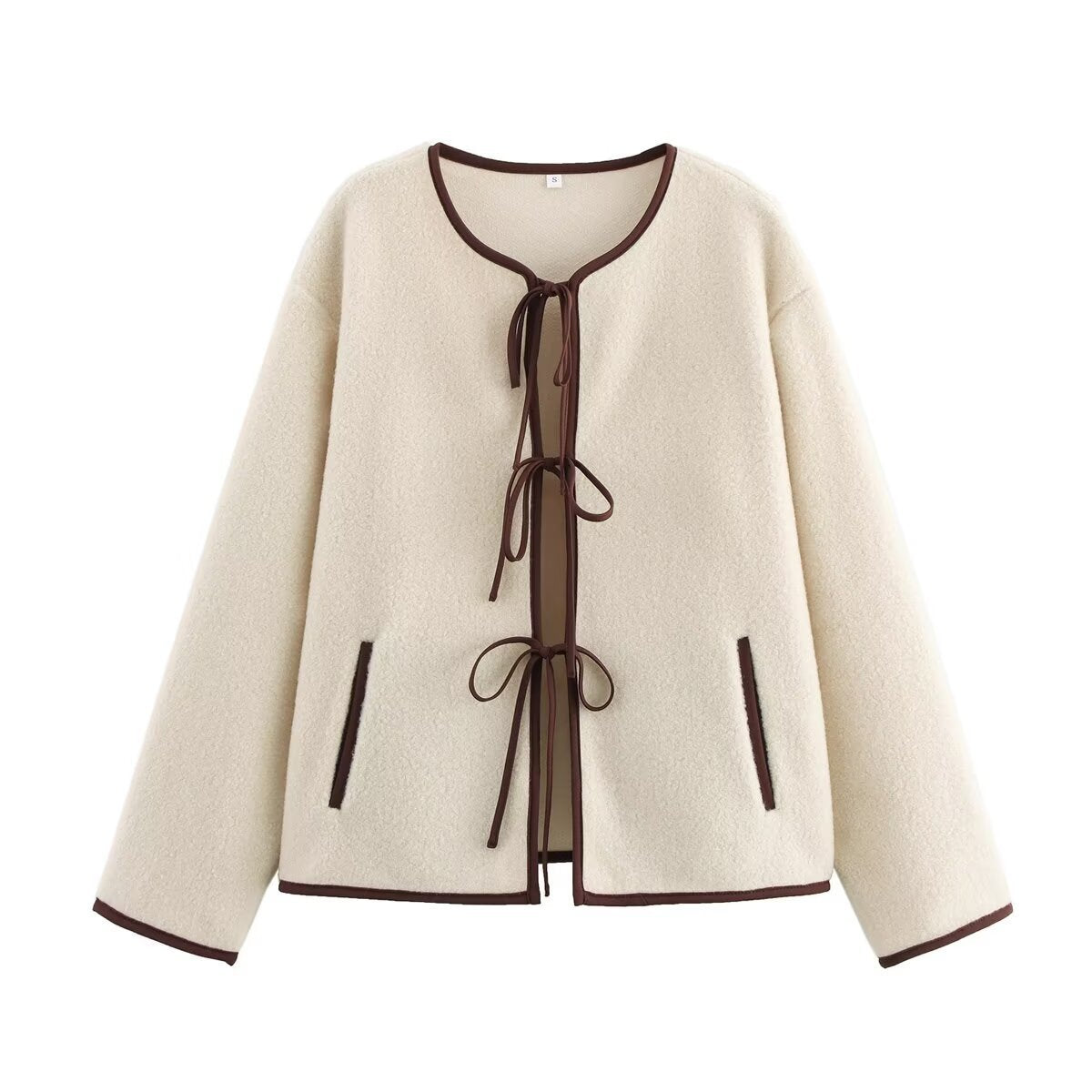 Veste douillette en bouclé Berg-feldt pour femme