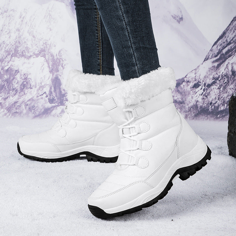 Berg-Feldt | Stiefel - Knöchelhöhe - Ge Quiltete Nähte - Fleece Gefüttert