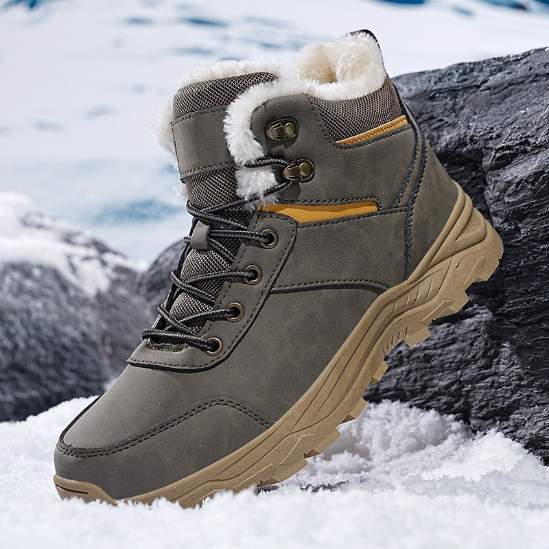 Damen Bottes d'hiver de haute qualité avec semelle intérieure isolée et semelle antidérapante Berg-Feldt
