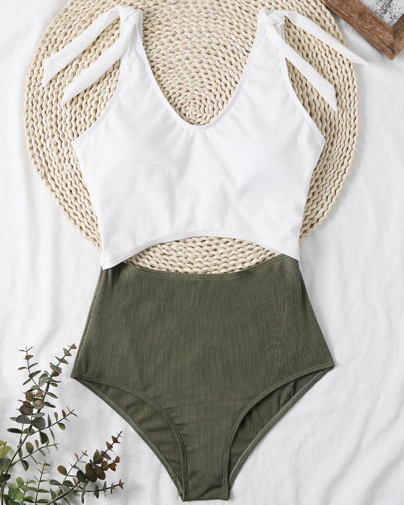 Ensemble bikini femme deux pièces avec haut ajustable et taille haute berg-feldt