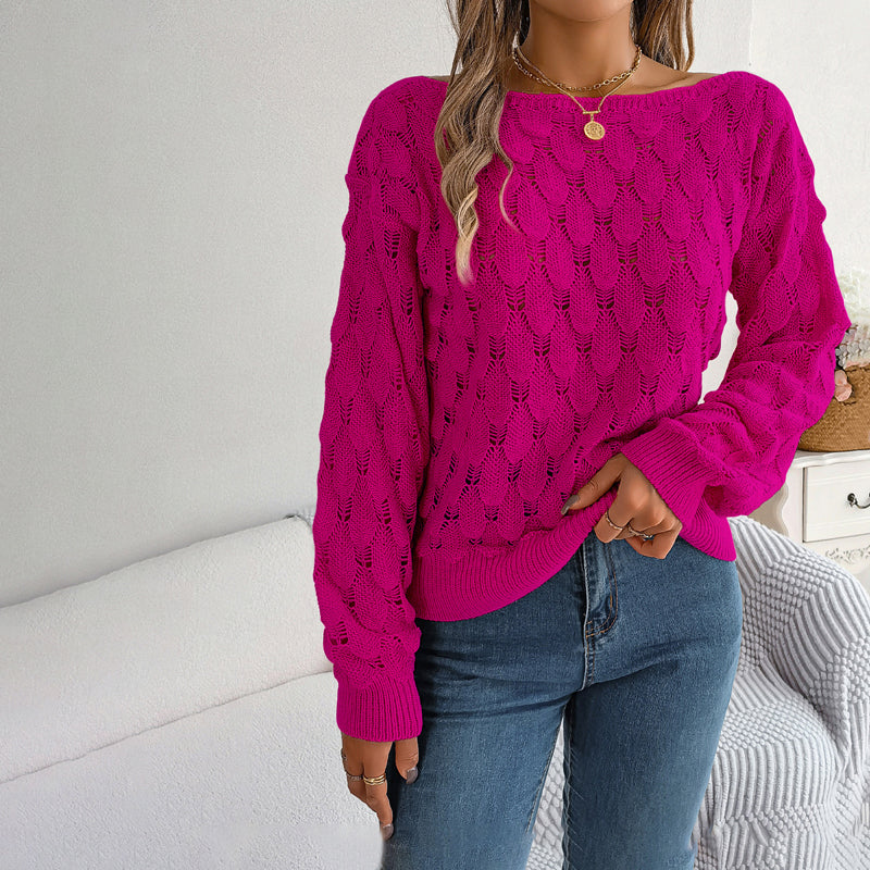 Berg-Feldt | Hohlstrickpullover Mit Feinem Detailmuster