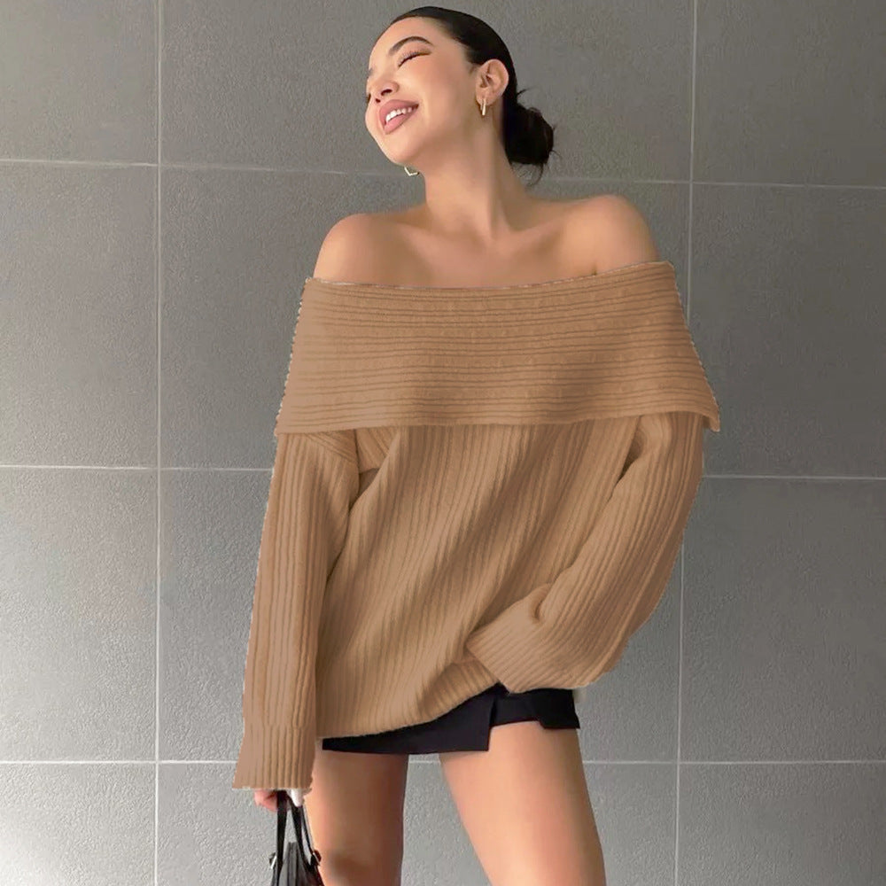 Damen Oversized Strickpullover Berg-Feldt