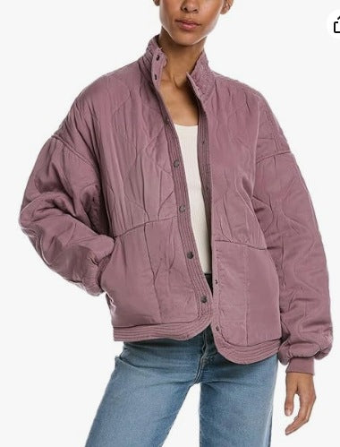 Doudoune matelassée tendance pour femme avec col montant Berg-Feldt